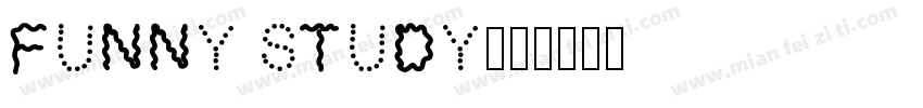 Funny Study字体转换